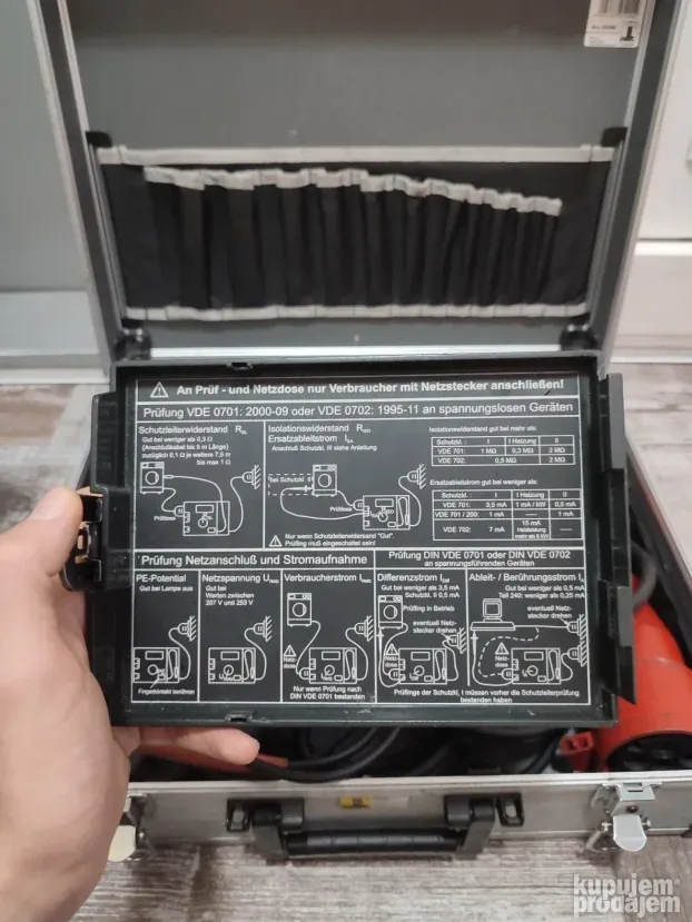 Multifunkcionalni električni tester MetarTester 5