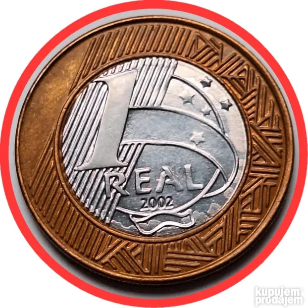 1 Real 2002 Brazil