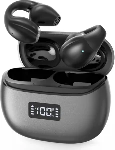 BNARQP Open Ear Clip Earbuds Bluetooth 5.3 Clip-On Wireless