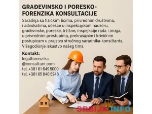 Konsultacije građevinskih inspekcijskih radova