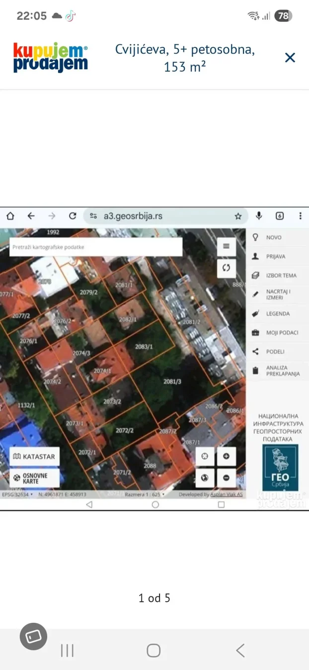 Cvijiceva , Cvijićeva, 5+ petosobna, 153 m²