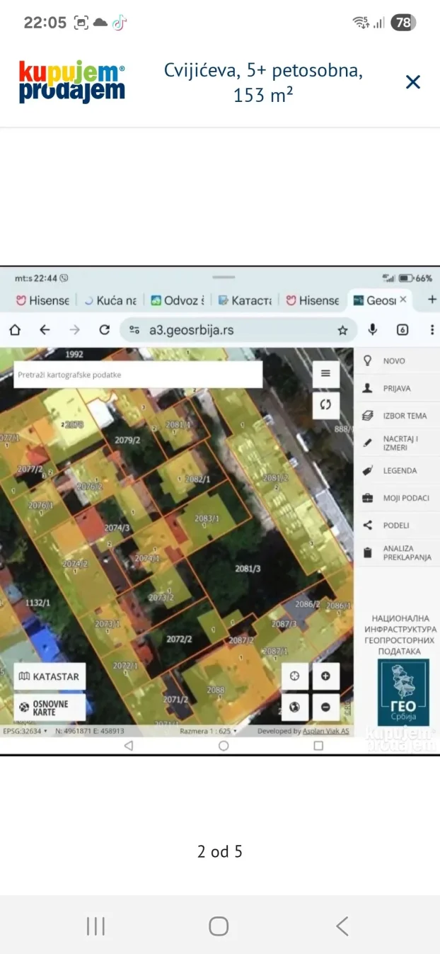 Cvijiceva , Cvijićeva, 5+ petosobna, 153 m²