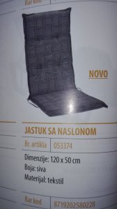Jastuk sa naslonom 053374