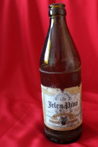 Stara Prazna Flaša Jelen Piva 0.5 L