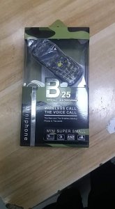 CAT B 25 Dual Sim mini telefon