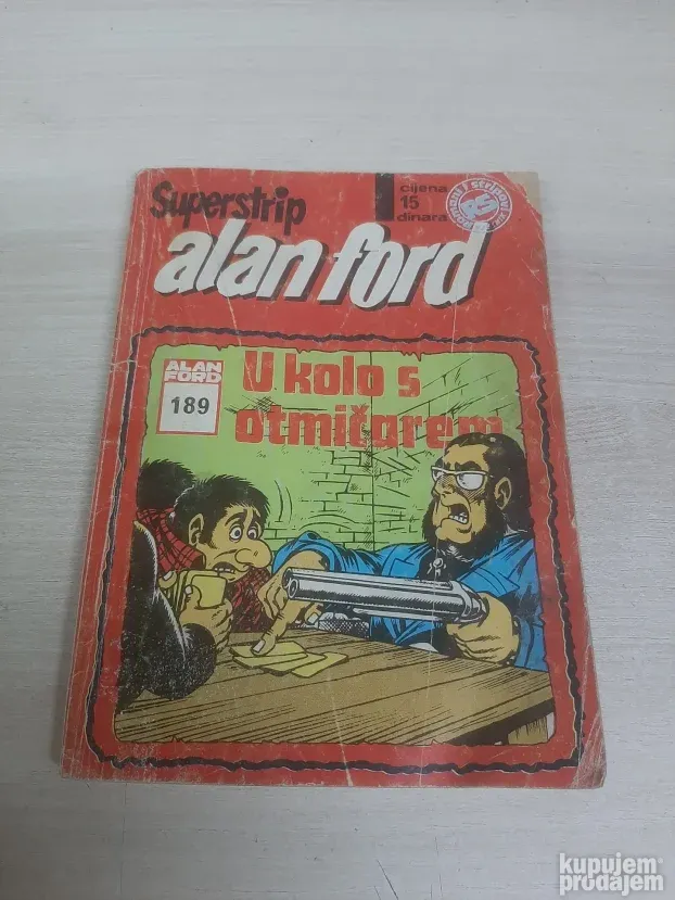 Alan ford 189 U kolo s otmičarem