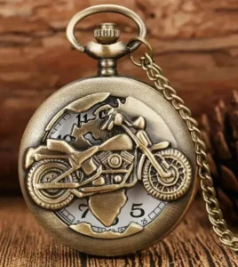 Džepni sat  riba , Motor vintage drvo znaj feniks