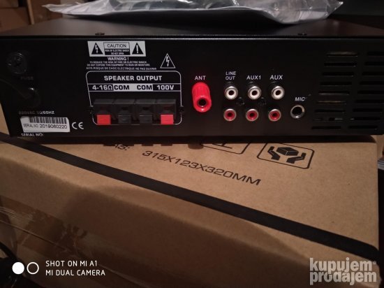 Bes audio 100v pojacalo  BTD 40u