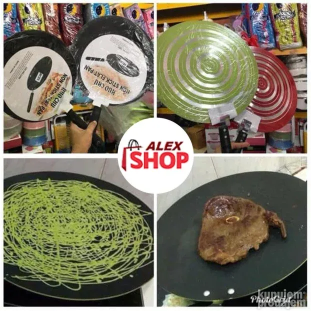 RAVAN tiganj za palačinke 100% nelepljiv