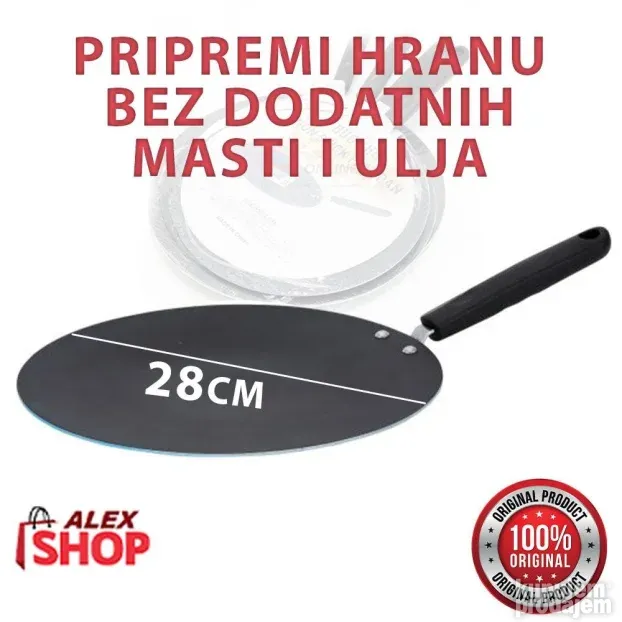 RAVAN tiganj za palačinke 100% nelepljiv