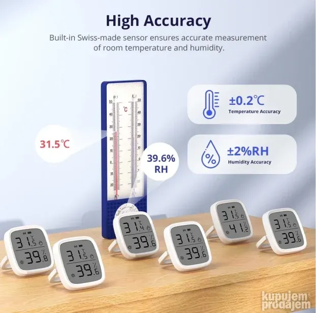 SONOFF SNZB-02D senzor temperature i vlažnosti vazduha