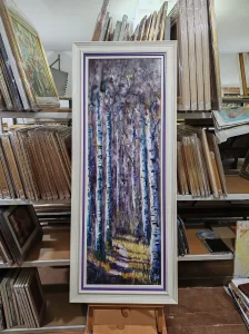 Dragan Tasić, akvarel, uramljena