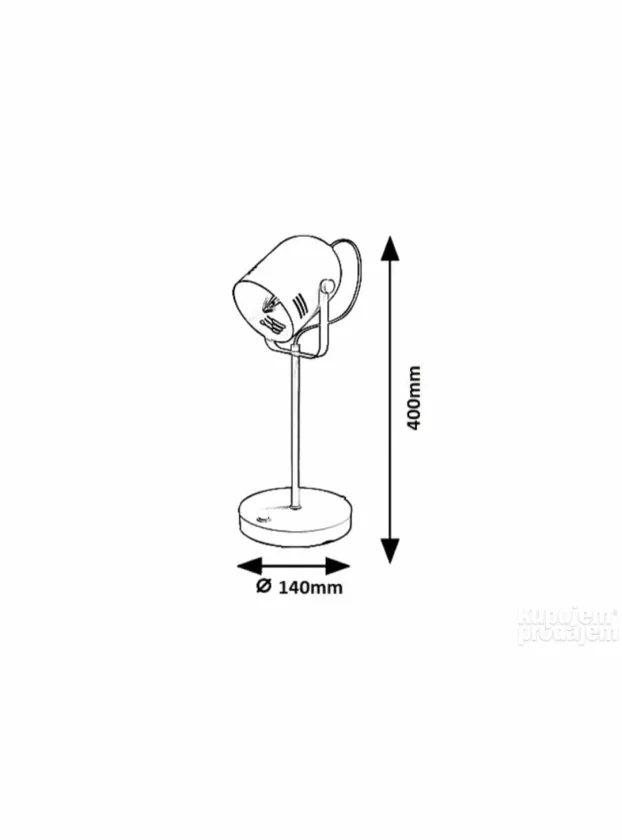Stona lampa Minuet 2700