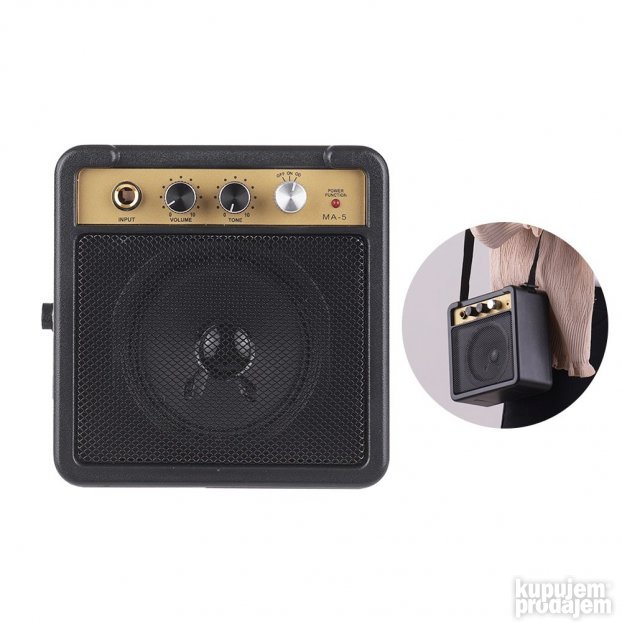 Pojačalo mini za gitaru, na bateriju 9V