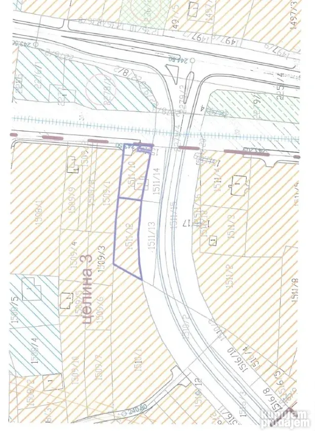Plac Preljina 13.45 ari Prodajem-Izdajem
