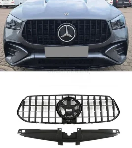 Mercedes GLE W167,GLE Kupe C167 LCI GT Crna sjaj gril maska,