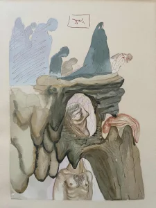 Salvador Dali - originalni drvorez 4/11