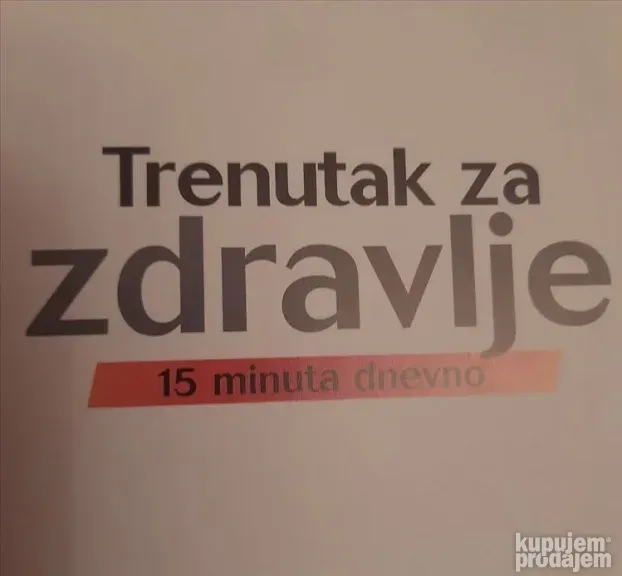 Knjiga Trenutak za zdravlje