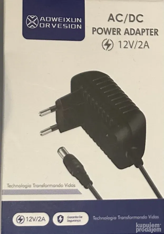 Adapter AC/DC 12V/2A NOVO