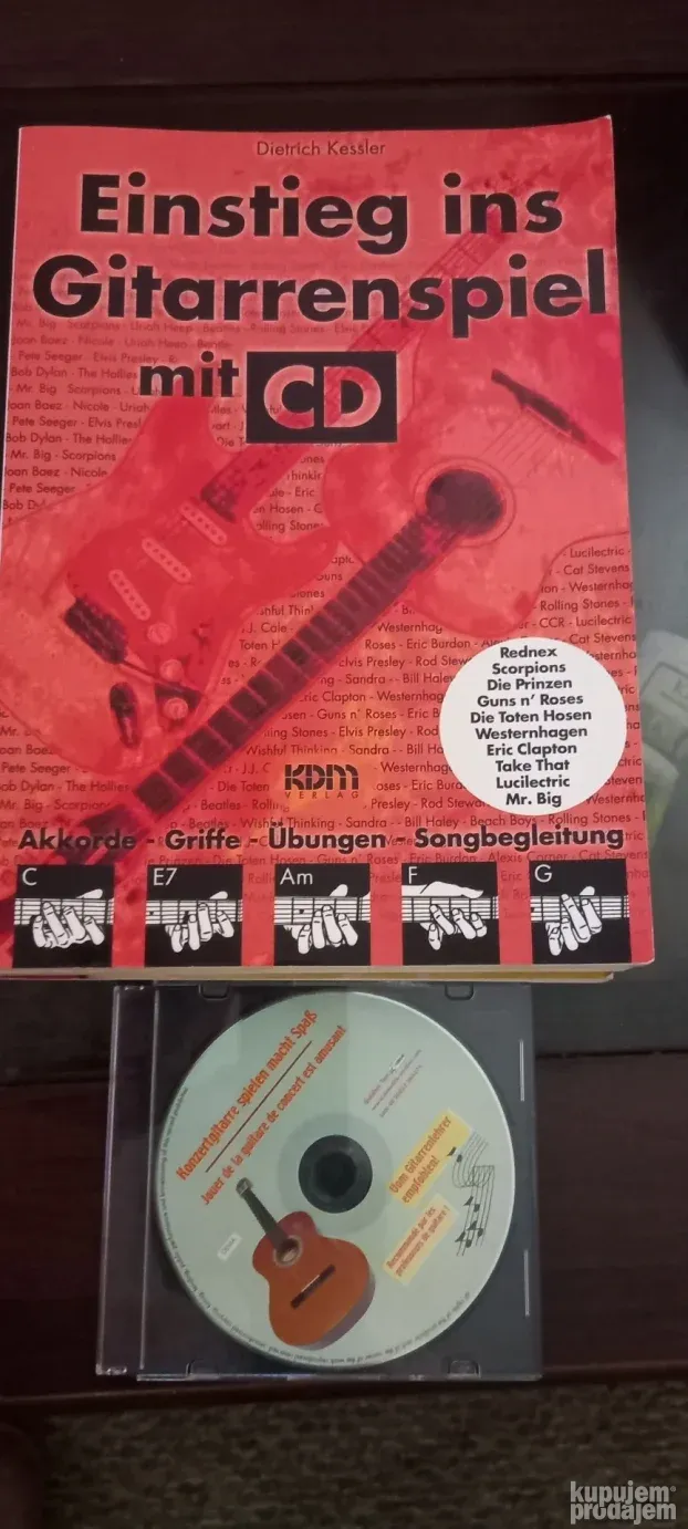 KNJIGE ZA GITARU - Germany - fiksno
