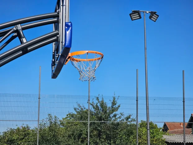 Mreza za kosarku, Mrezica za kos Poliester 100% 11 Alki-45cm