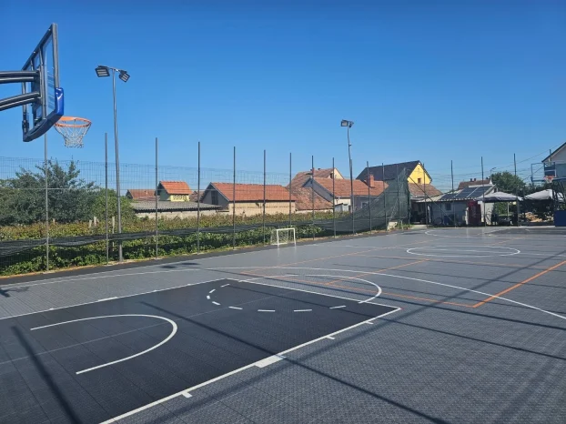 Mreza za kosarku, Mrezica za kos Poliester 100% 11 Alki-45cm