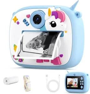 Diditalni dečiji fotoaparat sa štampačem slika JEDNOROG NOVO