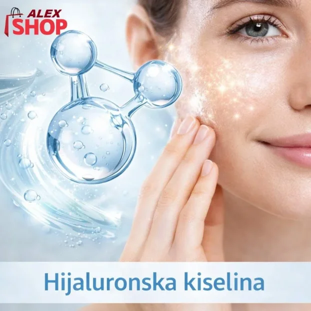 Hidratantna hijaluronska voda za lice osvežavajući tonik