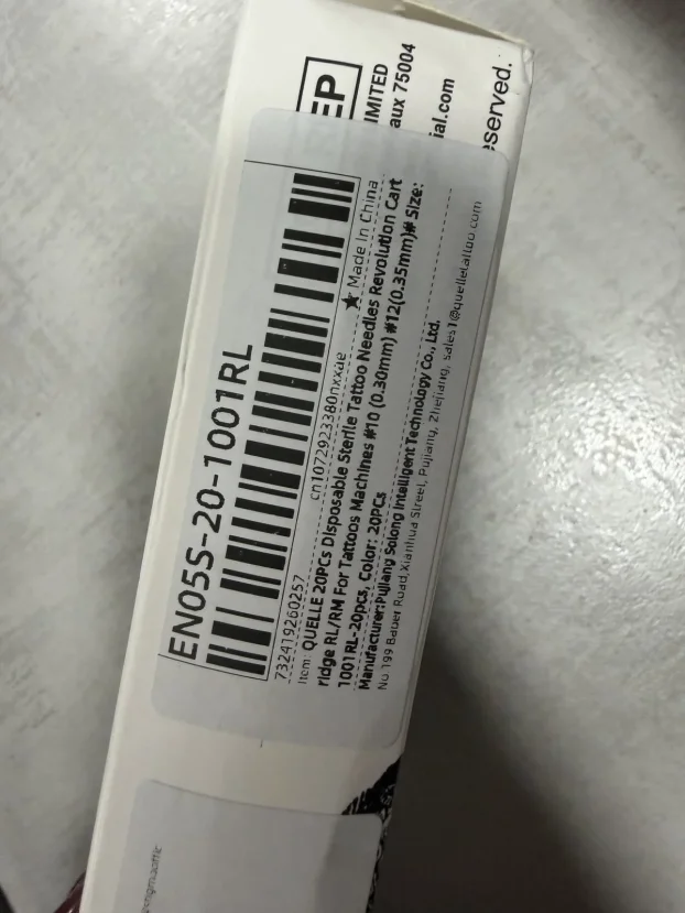 QUELLE Tattoo Cartridges 1001RL 0.30mm 20 kom NOVO u kutiji