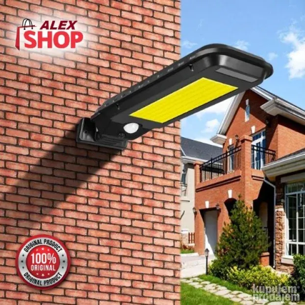 Veliki Solarni Led Reflektor 40w + Senzor pokreta