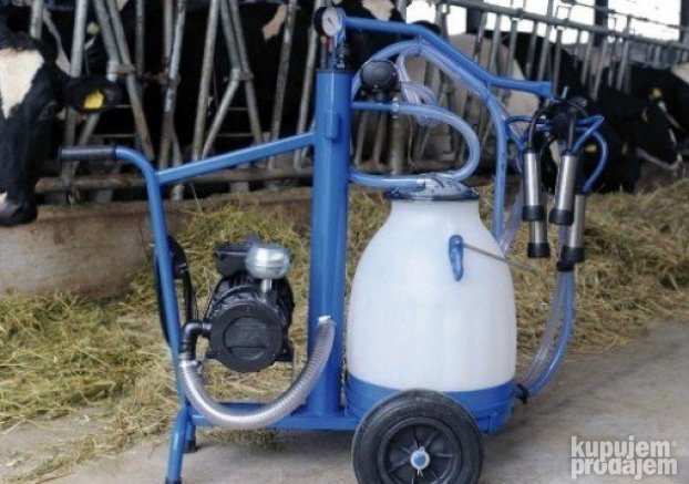 Muzilica sa vakum pumpom 230l sa jednom kantom