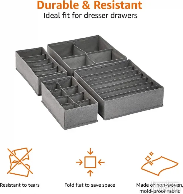 Organizator Fioke za Ves - Amazon basics