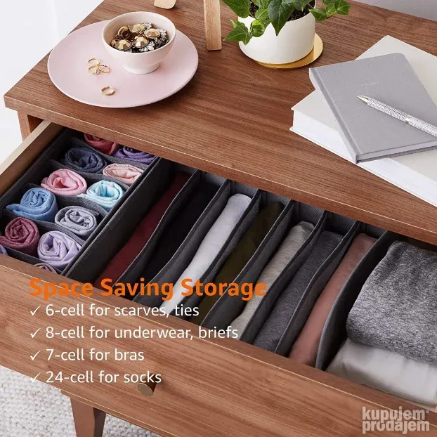 Organizator Fioke za Ves - Amazon basics