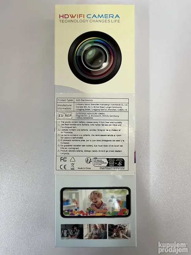 Mini USB WiFi kamera
