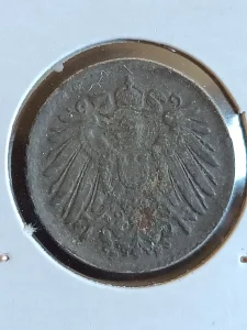 5 pf. 1920 F g. Zn Nemačka