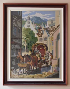 Vilerov goblen Svadbena kočija