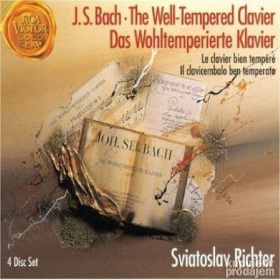 Richter, Svjatoslav/Bach:Well Tempered Clavier(4cd)