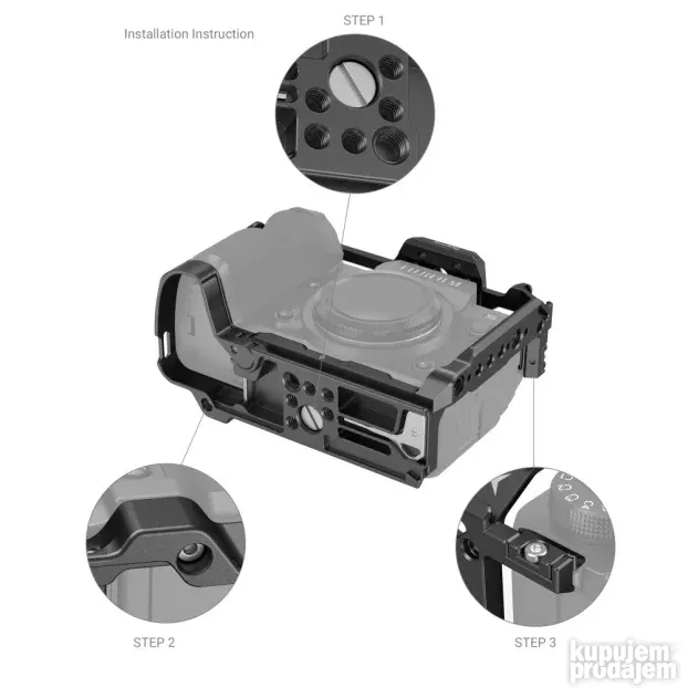 SmallRig Kavez za Fujifilm X-H2S 3934