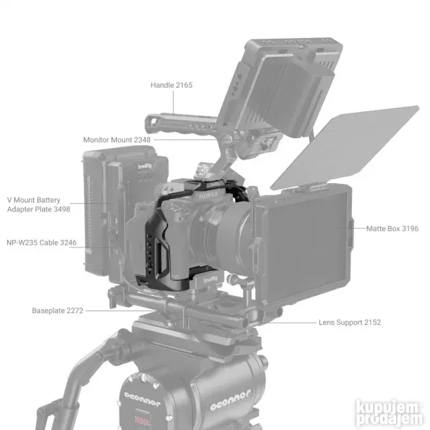 SmallRig Kavez za Fujifilm X-H2S 3934