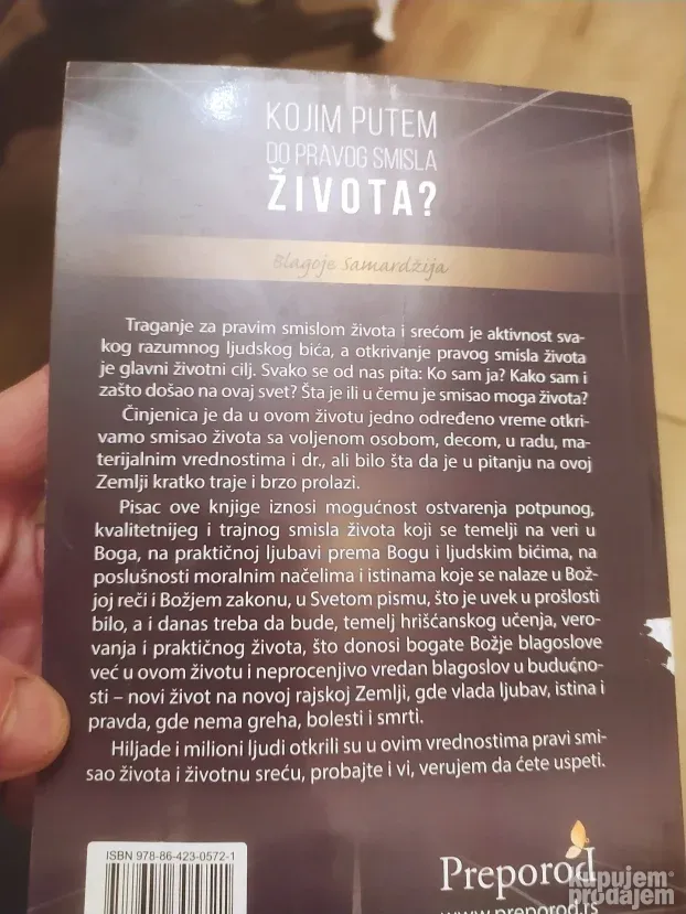 Kojim putem do pravog smisla života - blagoje samardjija