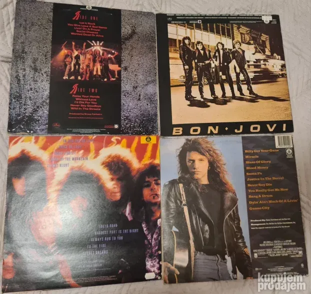 BON JOVI LP ploče kolekcionarska lična kolekcija 5/5