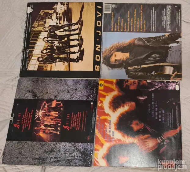 BON JOVI LP ploče kolekcionarska lična kolekcija 5/5