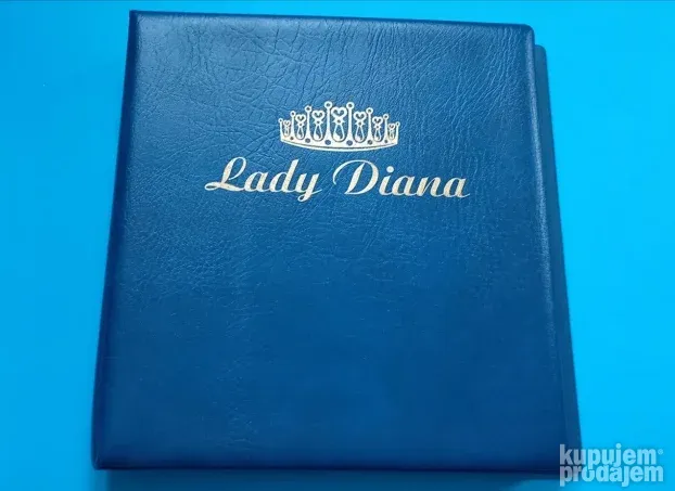 Lady Diana album sa markicama i računima