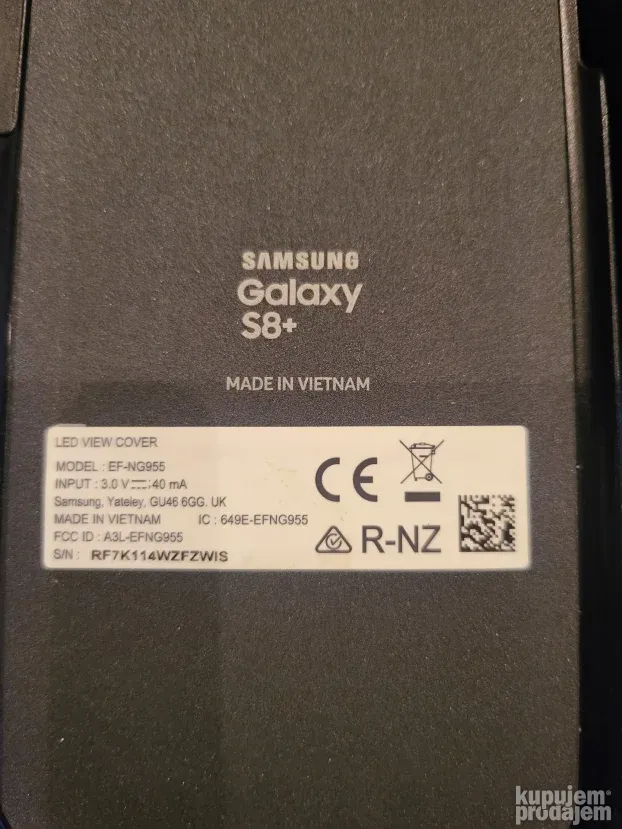 Samsung Galaxy S8+ LED VIEW COVER Futrola