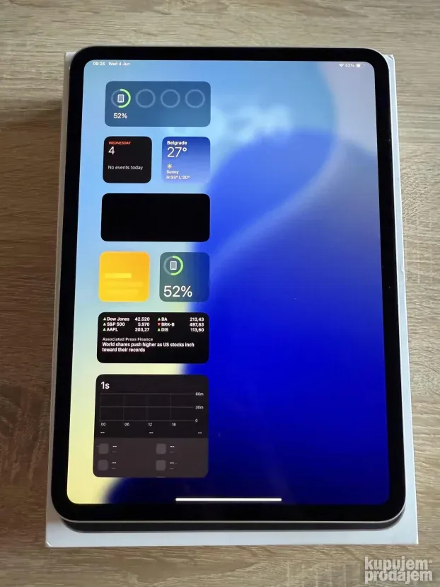 iPad Pro 11 inch 256 GB silver M4