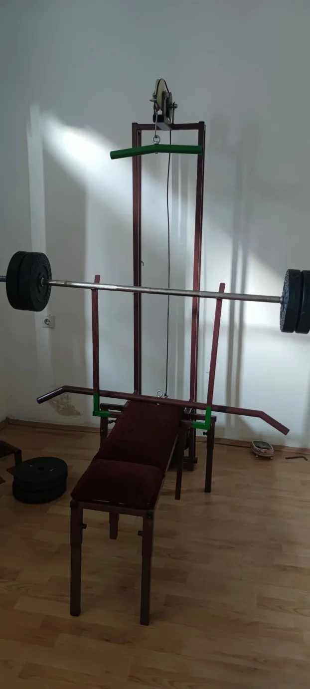Teretana-gladijator, skot klupa o jos toga