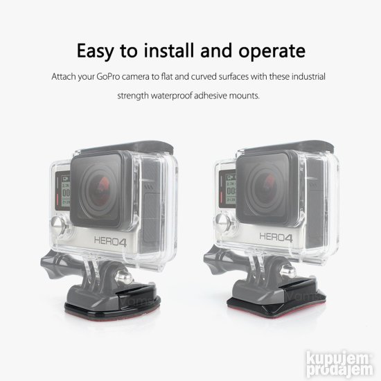 Set Nosaca za Kacigu za GoPro i Akcione Kamere TOP