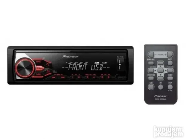 PIONEER Auto radio sa daljinskim USB AUX MVH-181UB