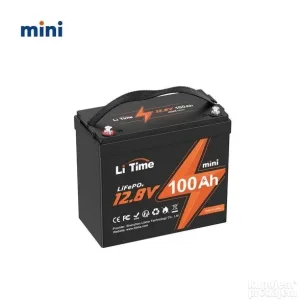 LiTime 12V 100Ah MINI LiFePO4 baterija, akumulator