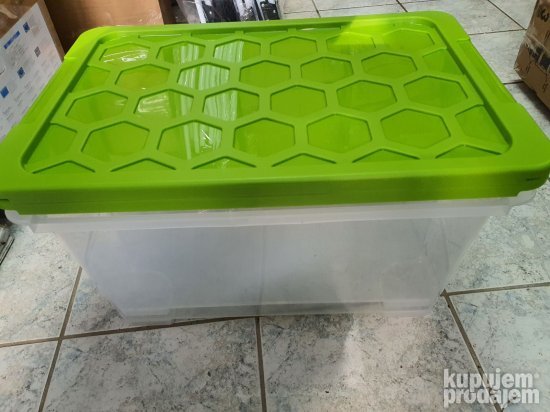 Set 2 plasticne kutije za odlaganje stvari  Rotho44L